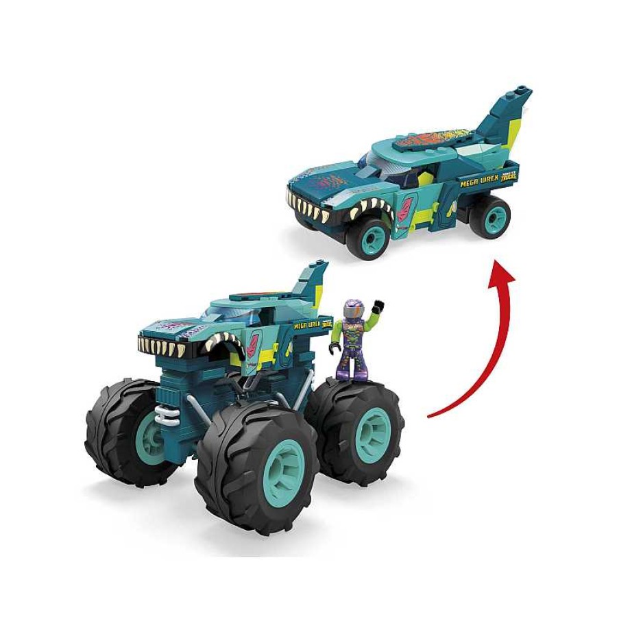 MEGA Mega Construx Hot Wheels Monster Trucks Mega-Wrex | Juguetes