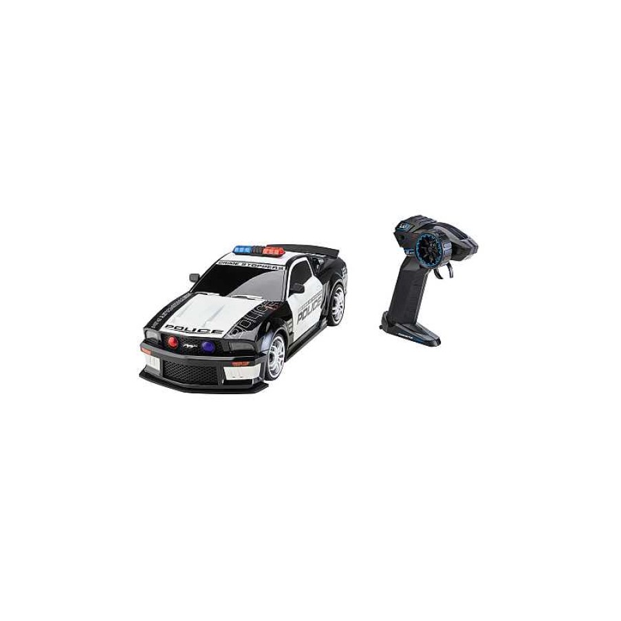 REVELL Rc Car Ford Mustang Us Police 1:12 Bateria Y Cargador Con Luz Y Sonido | Juguetes