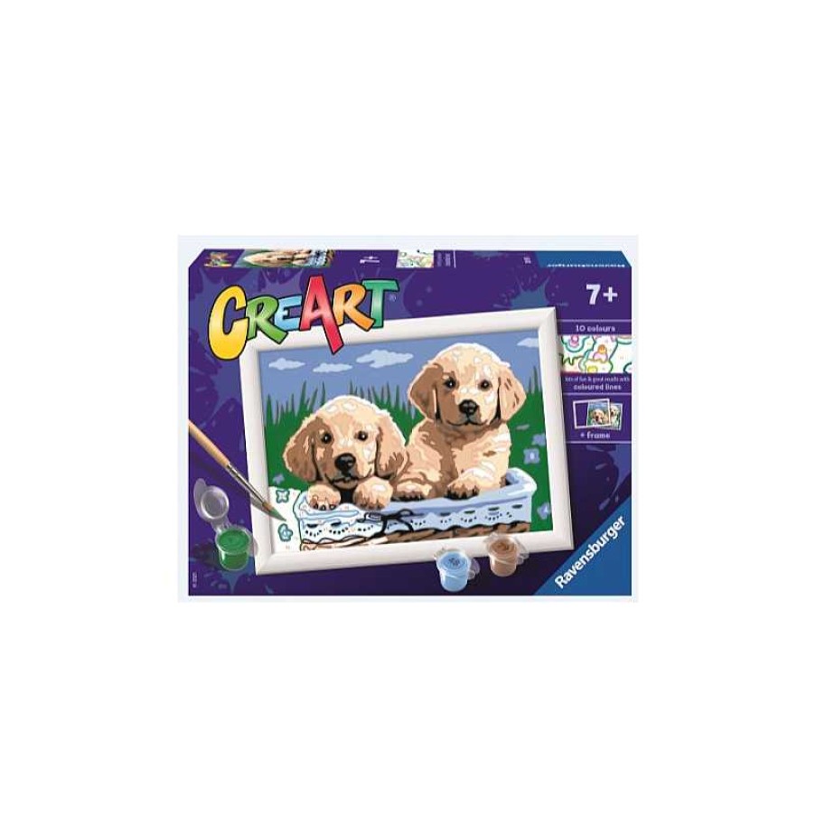 RAVENSBURGER Creart Serie E - Perros Retriever | Juguetes