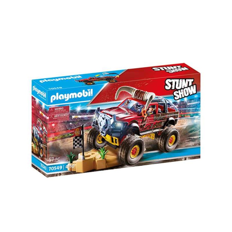 PLAYMOBIL Stuntshow Monster Truck Horned | Juguetes