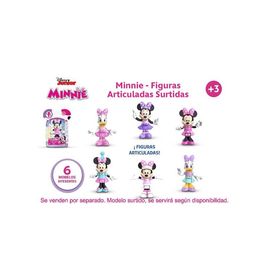 FAMOSA Minnie Figura Articulada Surtido Individual | Juguetes