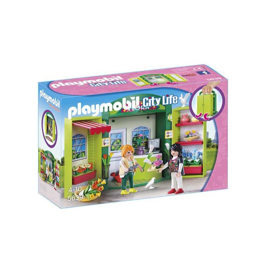 PLAYMOBIL Cofre Tienda De Flores | Juguetes