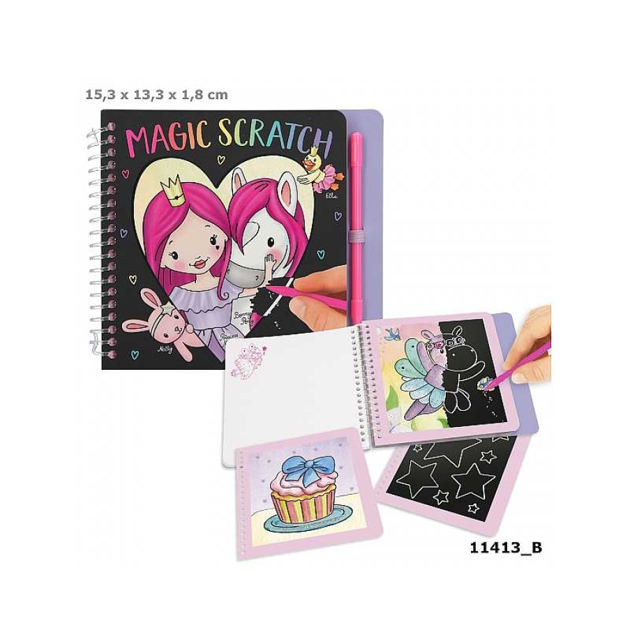 TOP MODEL Princess Mimi Mini Magic Scratch Book | Juguetes