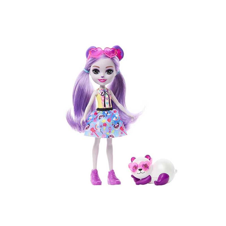 MATTEL Enchantimals Purple Panda | Juguetes