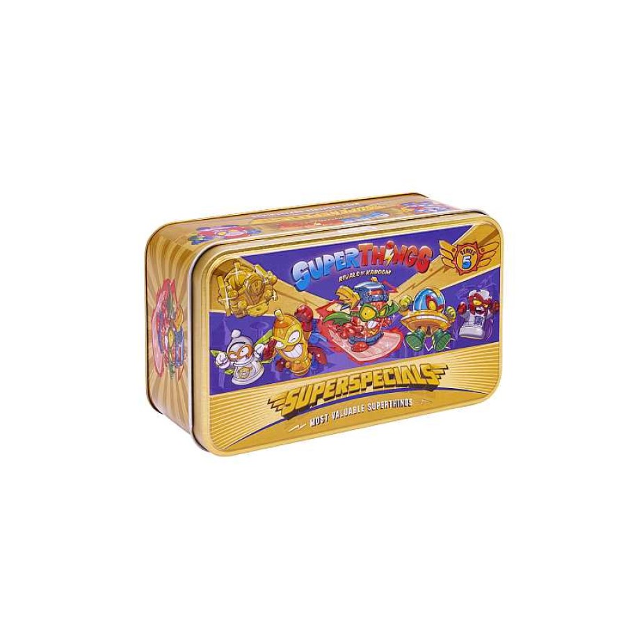 MAGIC BOX TOYS Superthings V - Gold Tin Superspecials | Juguetes