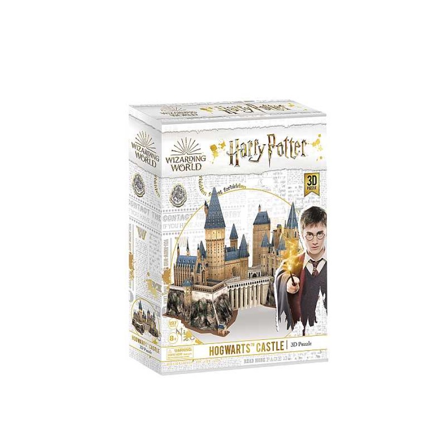 WORLDBRANDS Puzzle 3D Harry Potter Castillo De Hogwarts | Juguetes