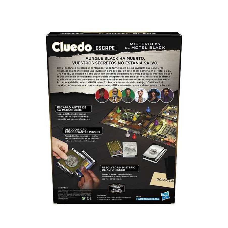 HASBRO Cluedo Escape Traicion En El Hotel | Juguetes