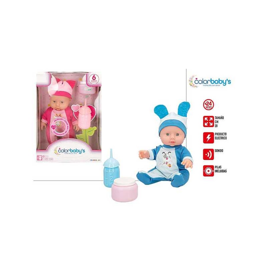 COLOR BABY Mu Eca 24Cm Con Accesorios Y Sonidos Surtido | Juguetes