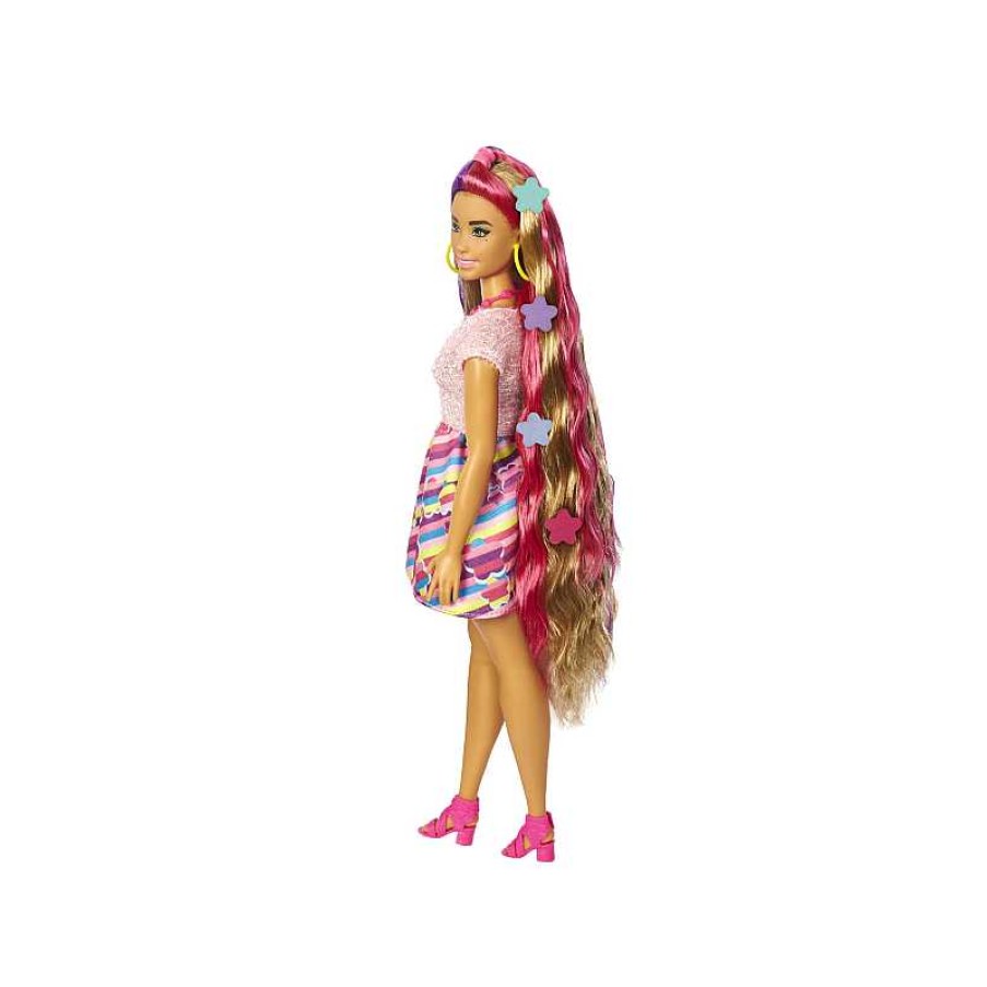 MATTEL Barbie Totally Hair Pelo Extralargo Flor | Juguetes