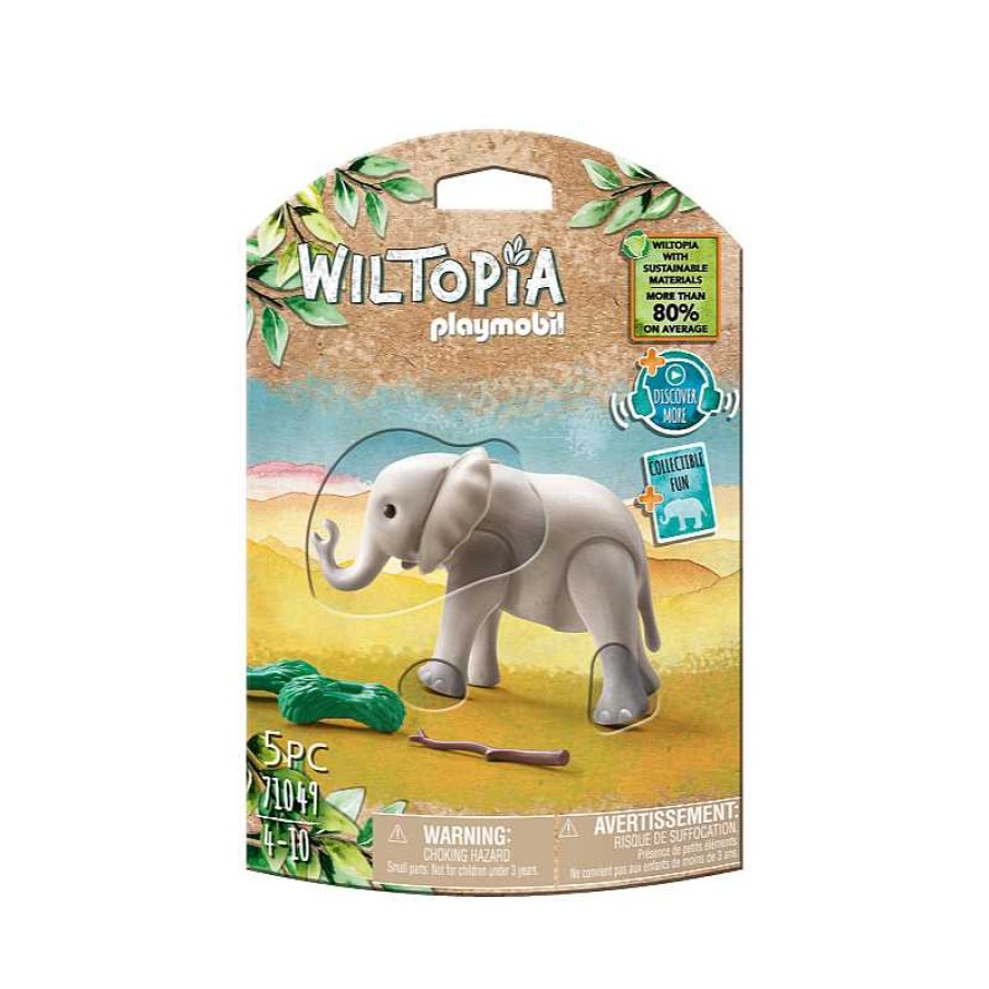 PLAYMOBIL Wiltopia Elefante Joven | Juguetes