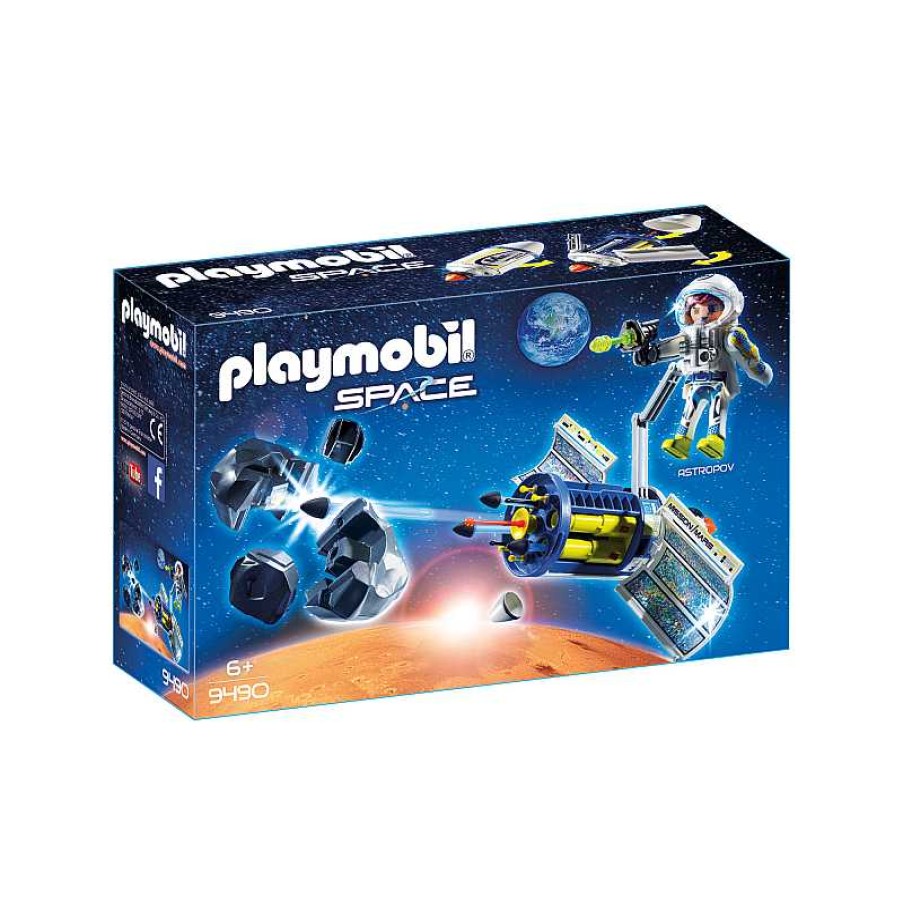 PLAYMOBIL Satelite Con Laser Para Los Meteoritos | Juguetes