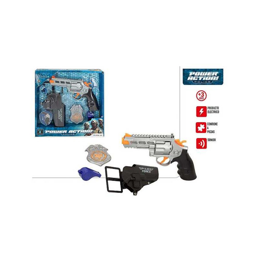 COLOR BABY Set Policia Con Luz Y Sonido Action Power | Juguetes