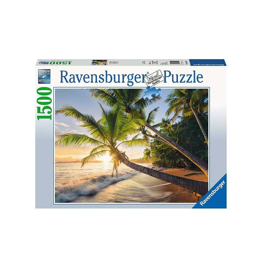 RAVENSBURGER Puzzle 1500 Piezas Playa Secreta | Juguetes