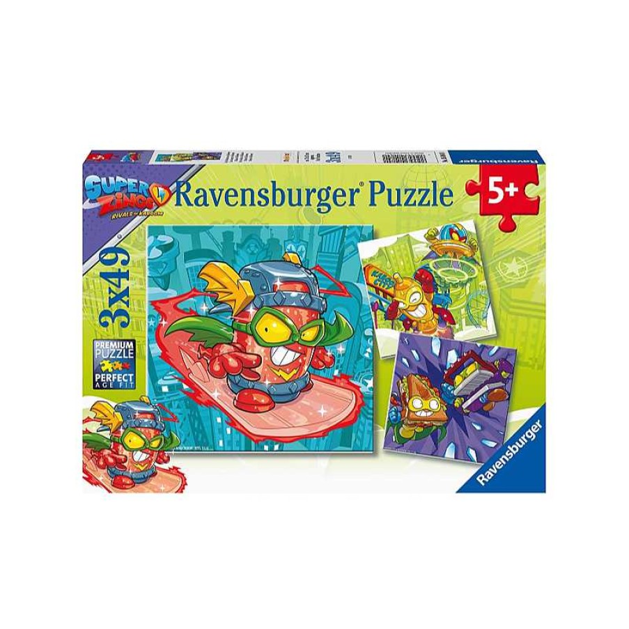 RAVENSBURGER Puzzle 3X49 Piezas Superzings | Juguetes