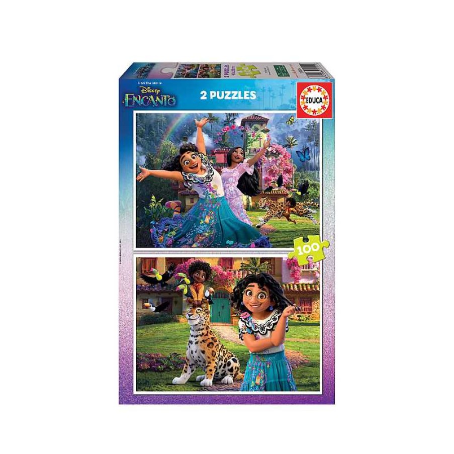 EDUCA Puzzle 2X100 Piezas Encanto Disney | Juguetes