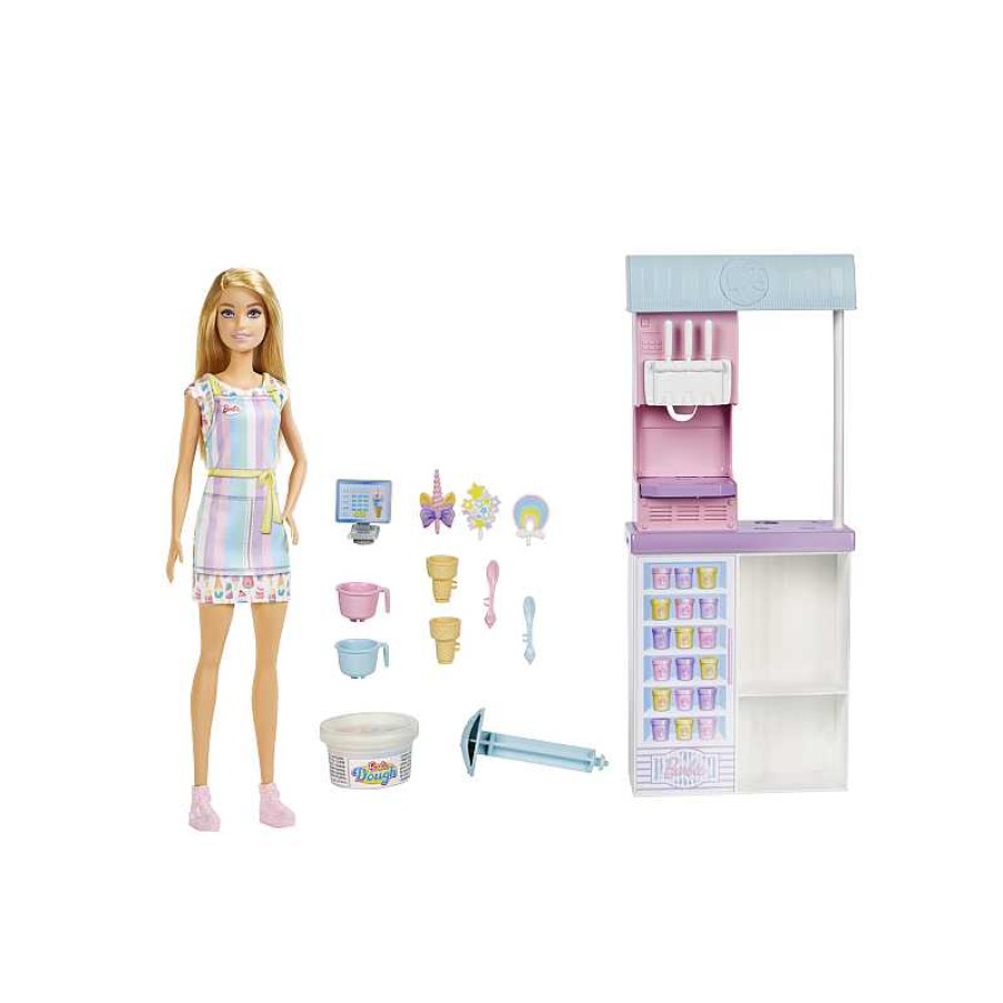 MATTEL Barbie Y Su Heladeria Mu Eca Rubia | Juguetes