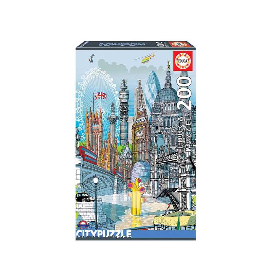 EDUCA Puzzle 200 Piezas Londres | Juguetes