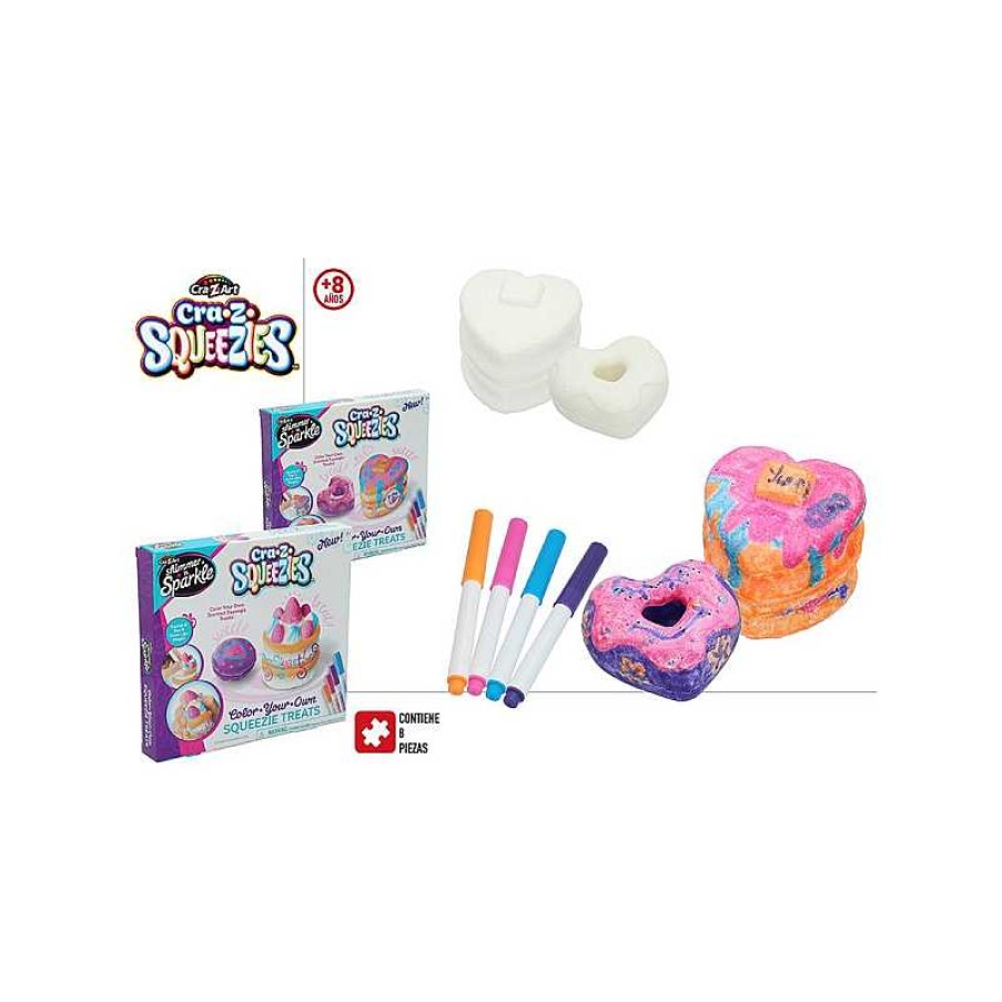 COLOR BABY Shimmer N Sparkle Car-Z Squeezies Set 2 Piezas Surtido | Juguetes