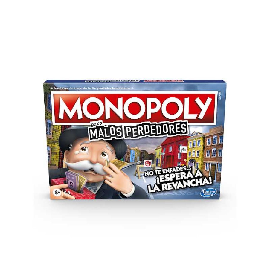 HASBRO Monopoly Malos Perdedores | Juguetes