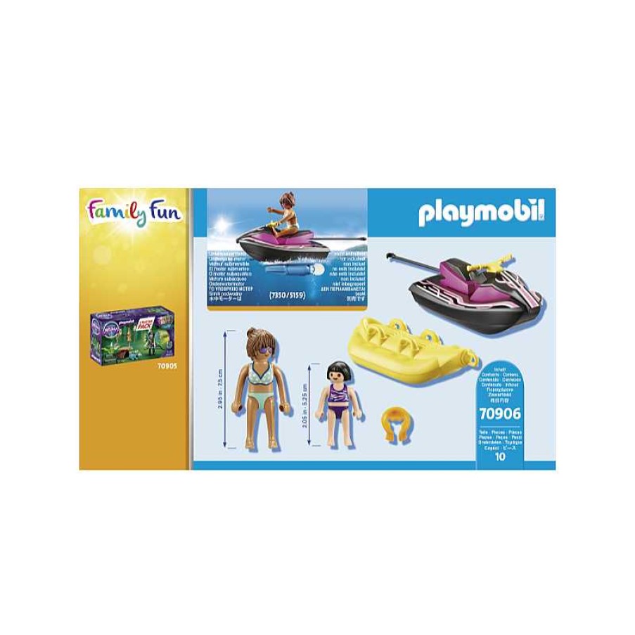 PLAYMOBIL Starter Pack Moto De Agua Con Bote Bananas Playmobil Starter Pack | Juguetes