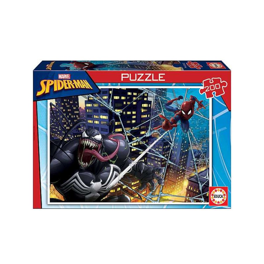 EDUCA Puzzle 200 Piezas Spiderman | Juguetes