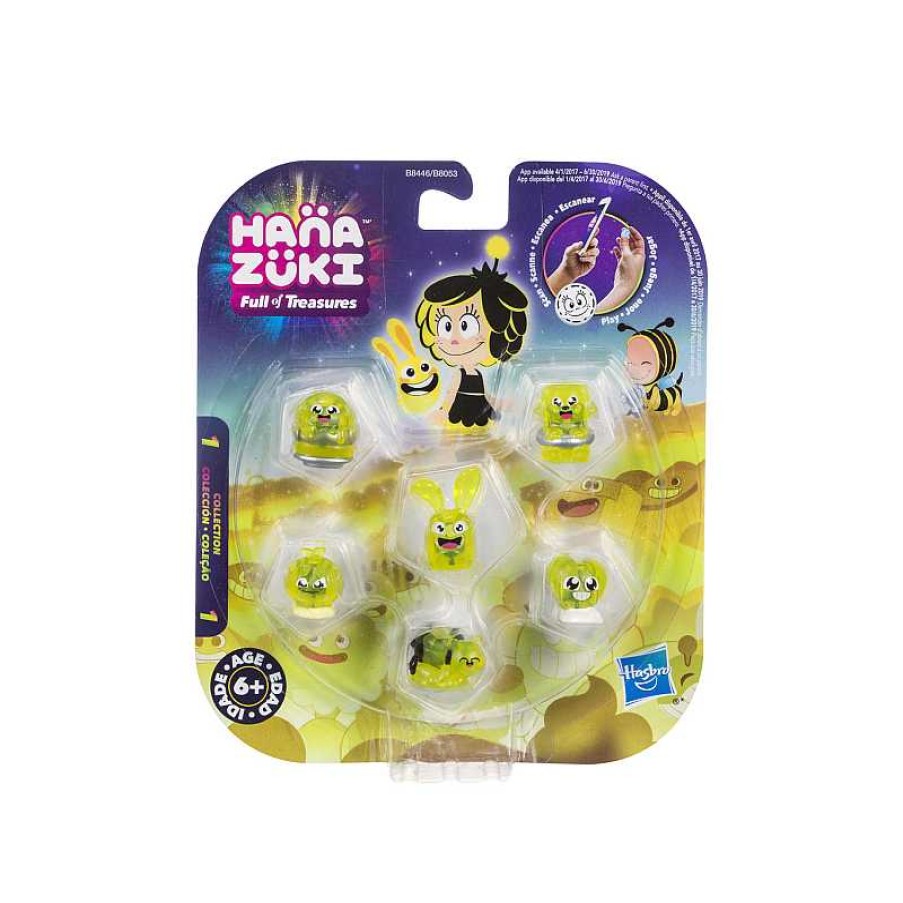 HASBRO Hanazuki Pack 6 Tesoros | Juguetes