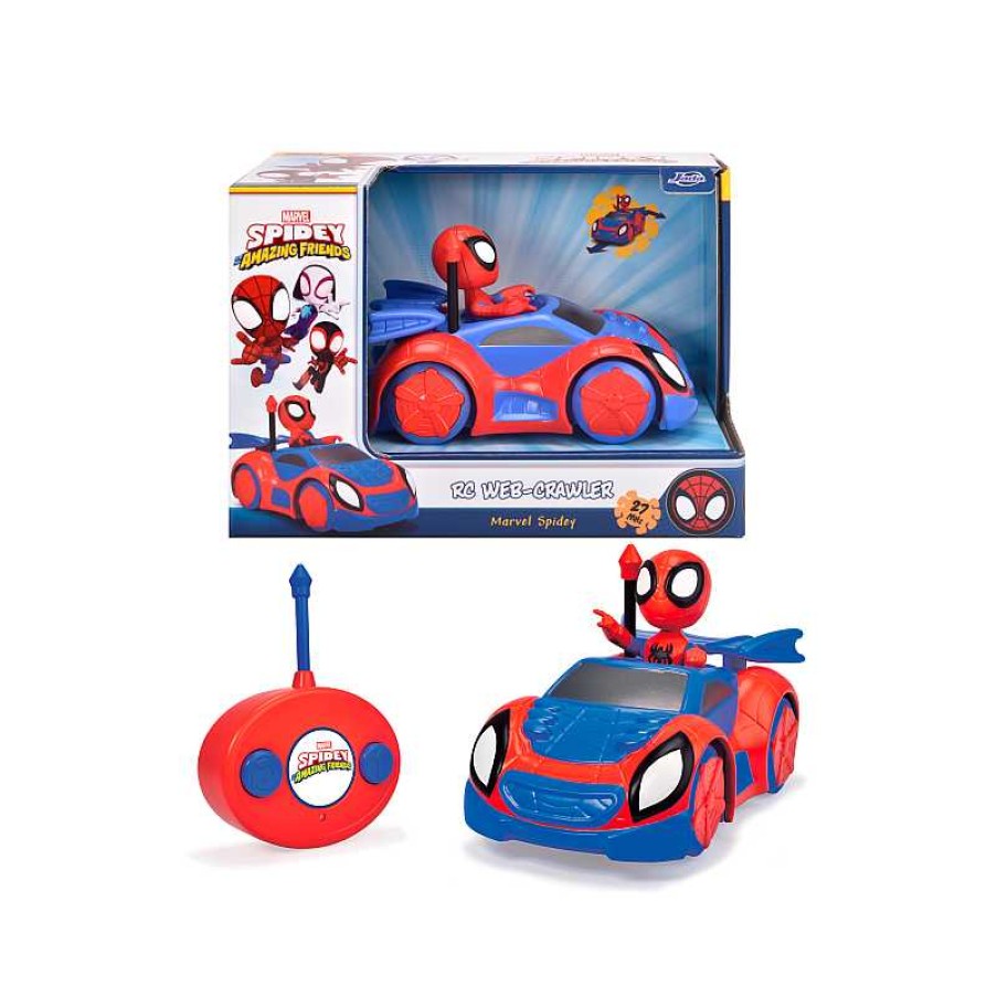 SIMBA Rc Spidey Web Crawler 1:24 | Juguetes