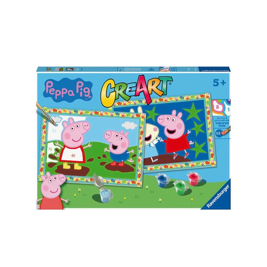 RAVENSBURGER Creart Serie Junior 2 X Peppa Pig | Juguetes