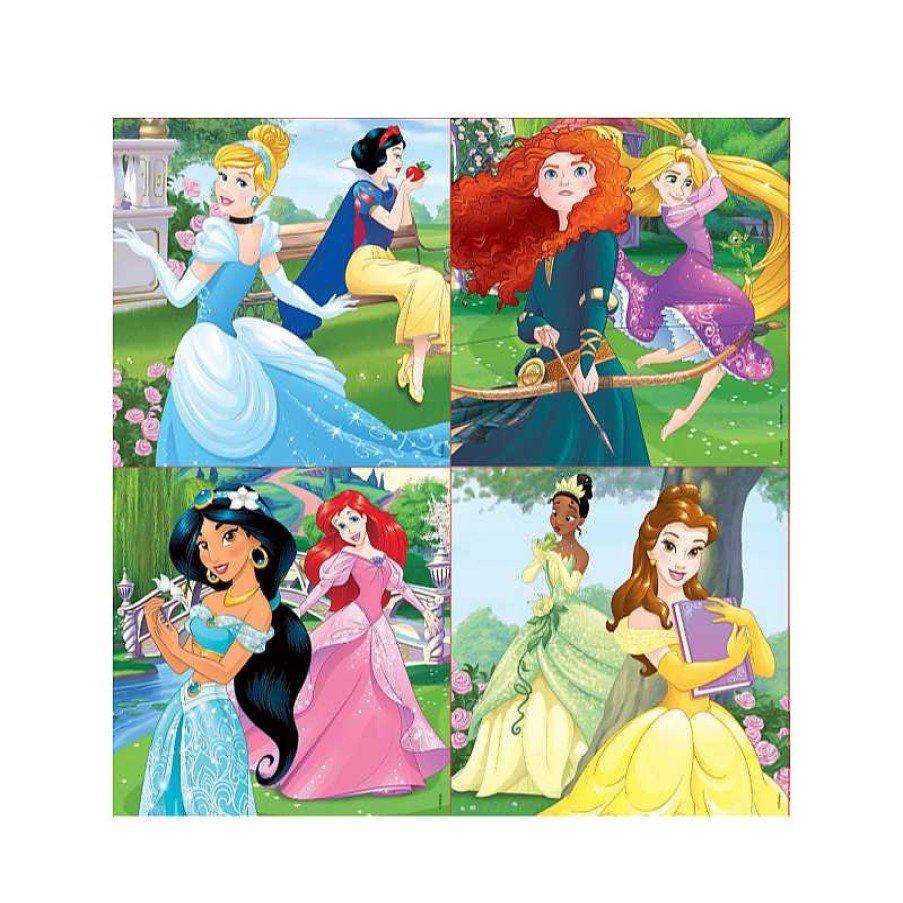 EDUCA Puzzle Progresivo 12+16+20+25 Pzas Princesas | Juguetes