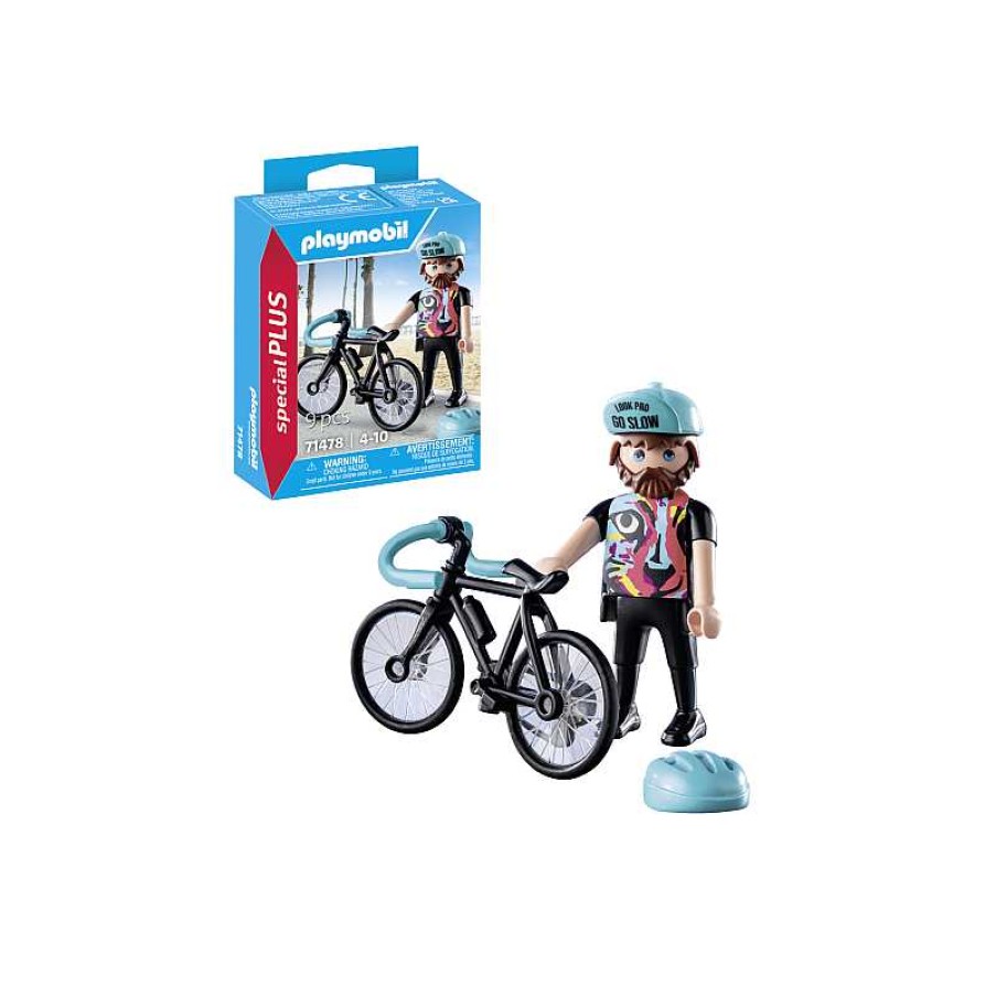 PLAYMOBIL Ciclista De Carretera Paul | Juguetes