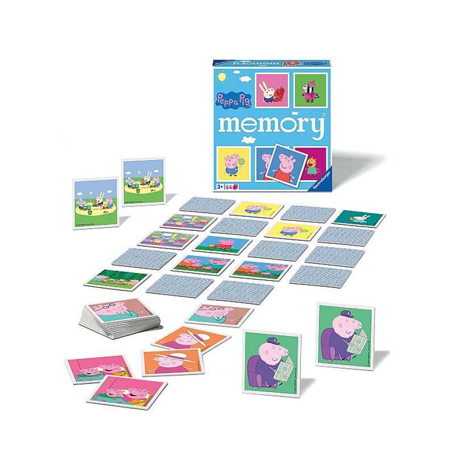 RAVENSBURGER Juego Memory Peppa Pig | Juguetes