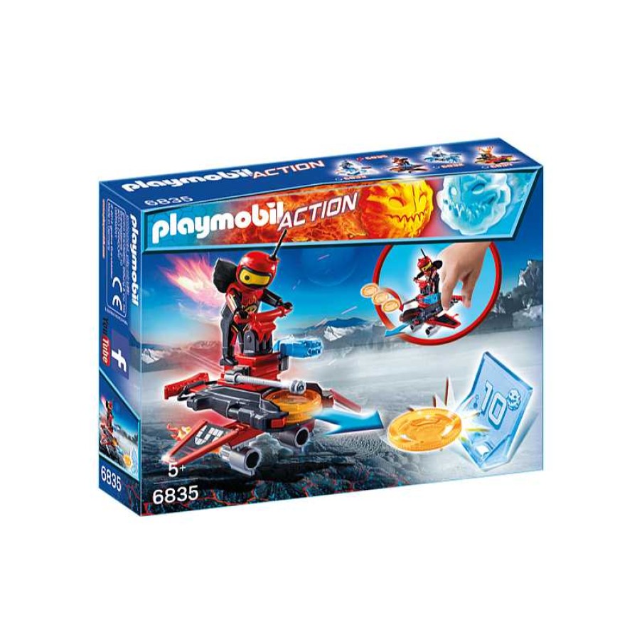 PLAYMOBIL Playmobil Robot De Fuego Con Lanzador | Juguetes