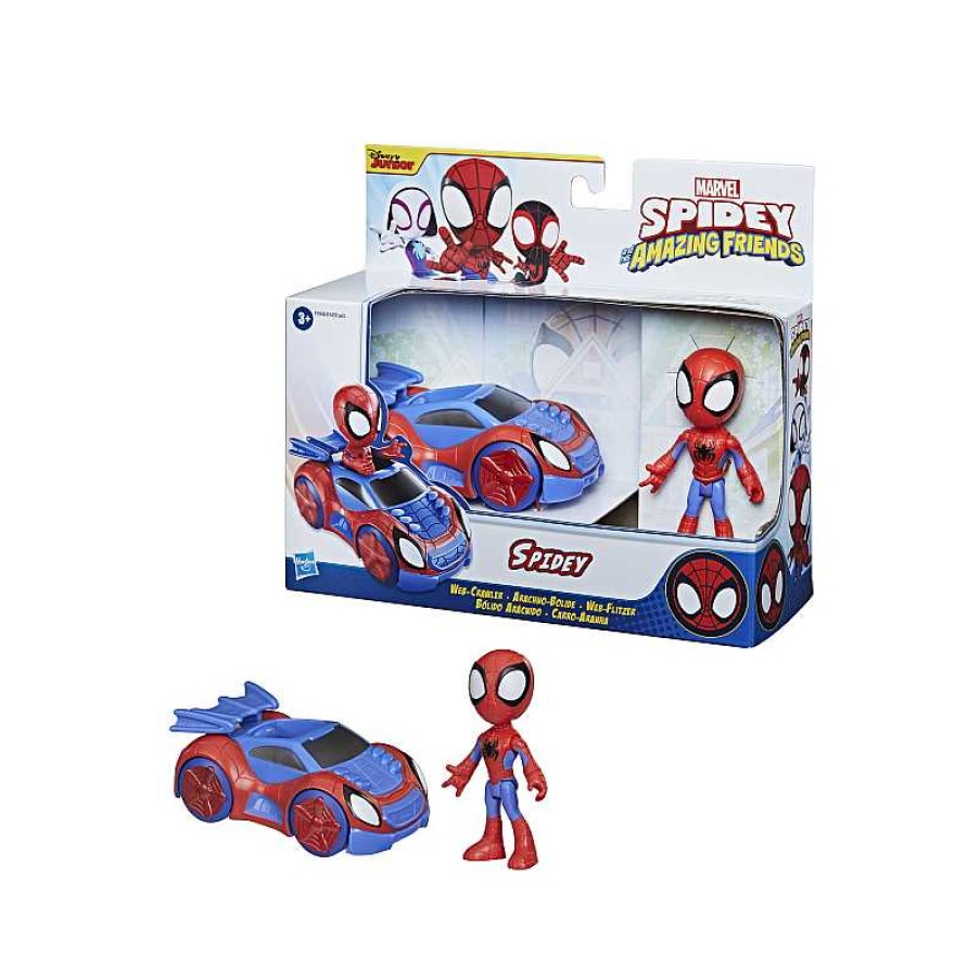 HASBRO Spidey Set Figura Y Vehiculo Aracnido | Juguetes