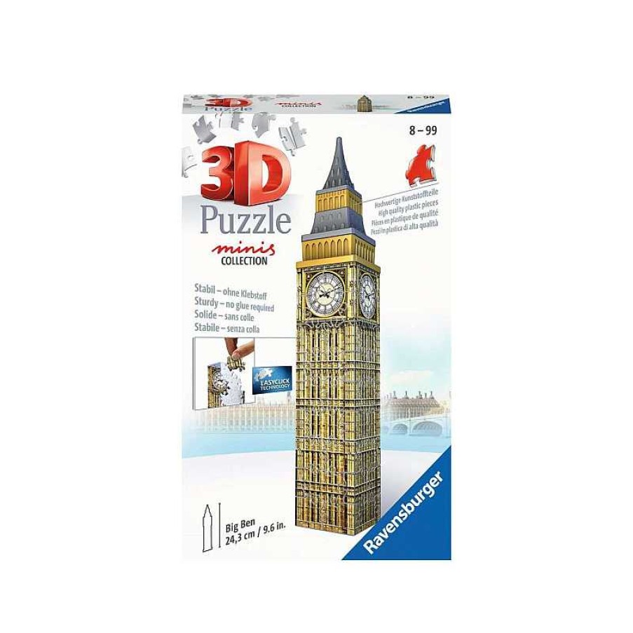 RAVENSBURGER Puzzle 3D Big Ben Serie Mini | Juguetes