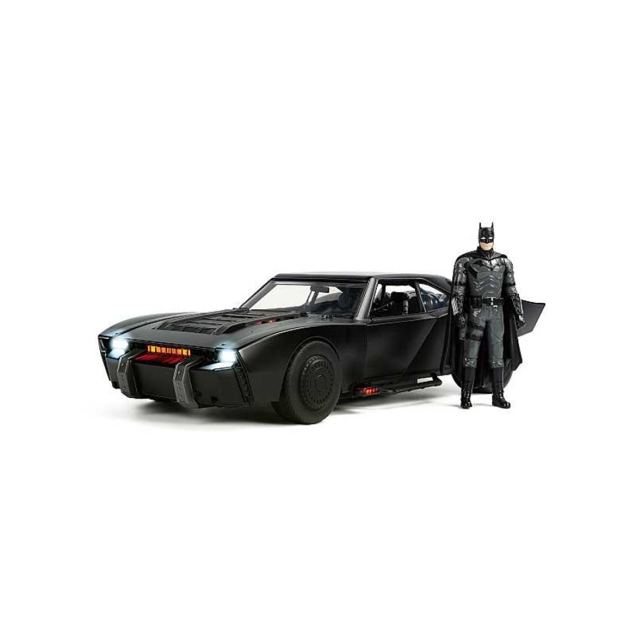 Juguetes Carrión Batm Vil Metal 1:18 "The Batman" Con Luces Y Figura | Juguetes