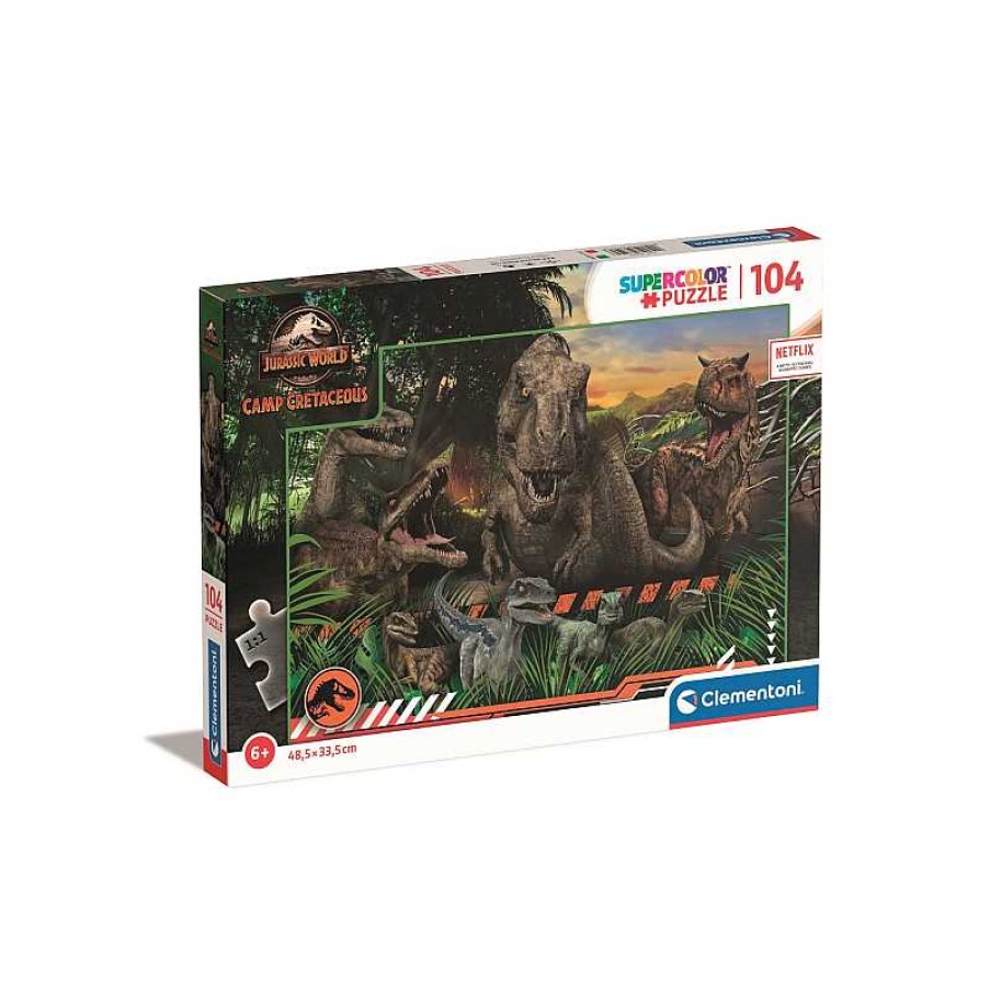 CLEMENTONI Puzzle 104 Piezas Jurassic World | Juguetes