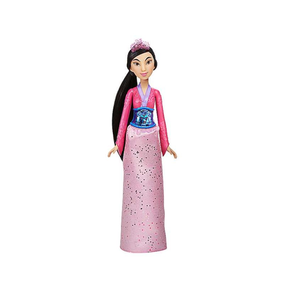 HASBRO Disney Princess Mu Eca Brillo Real Surtido C (Vaiana. Pocahontas, Merida, Mulan, Jasmin) | Juguetes