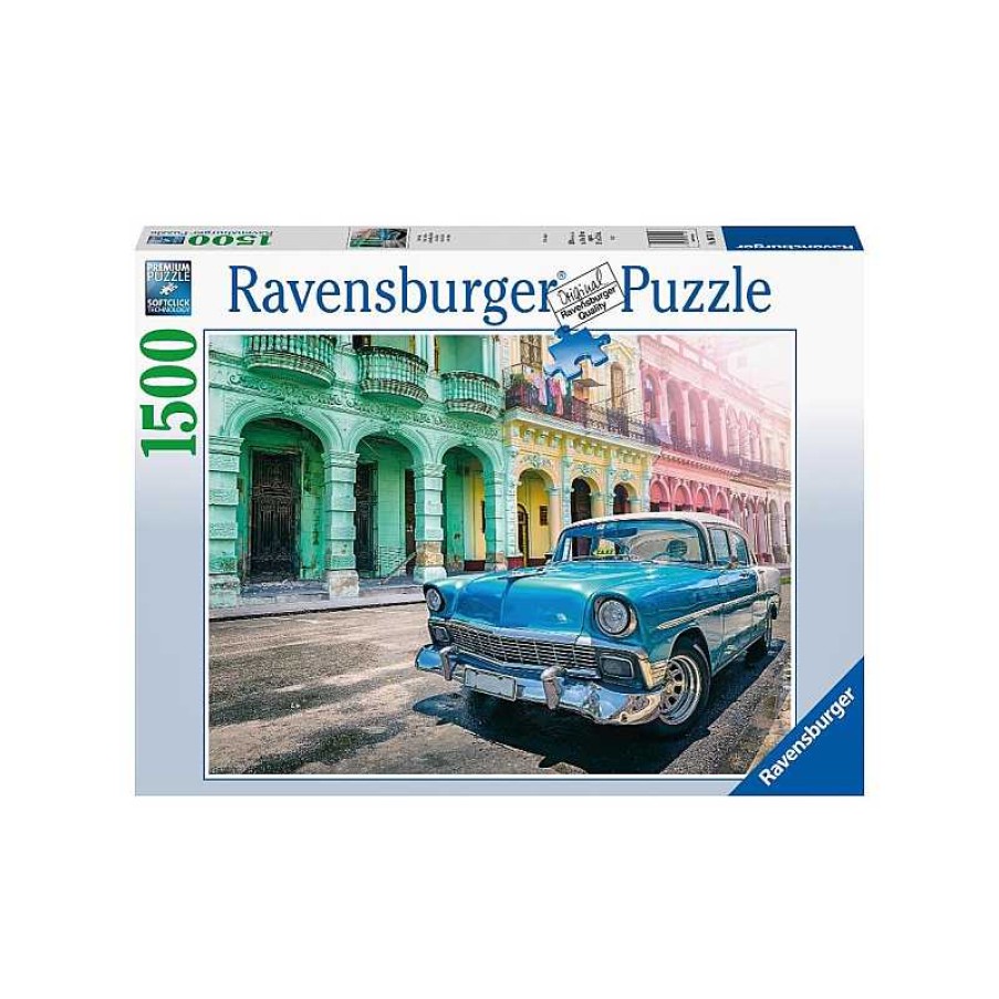 RAVENSBURGER Puzzle 1500 Piezas Auto Cubano | Juguetes