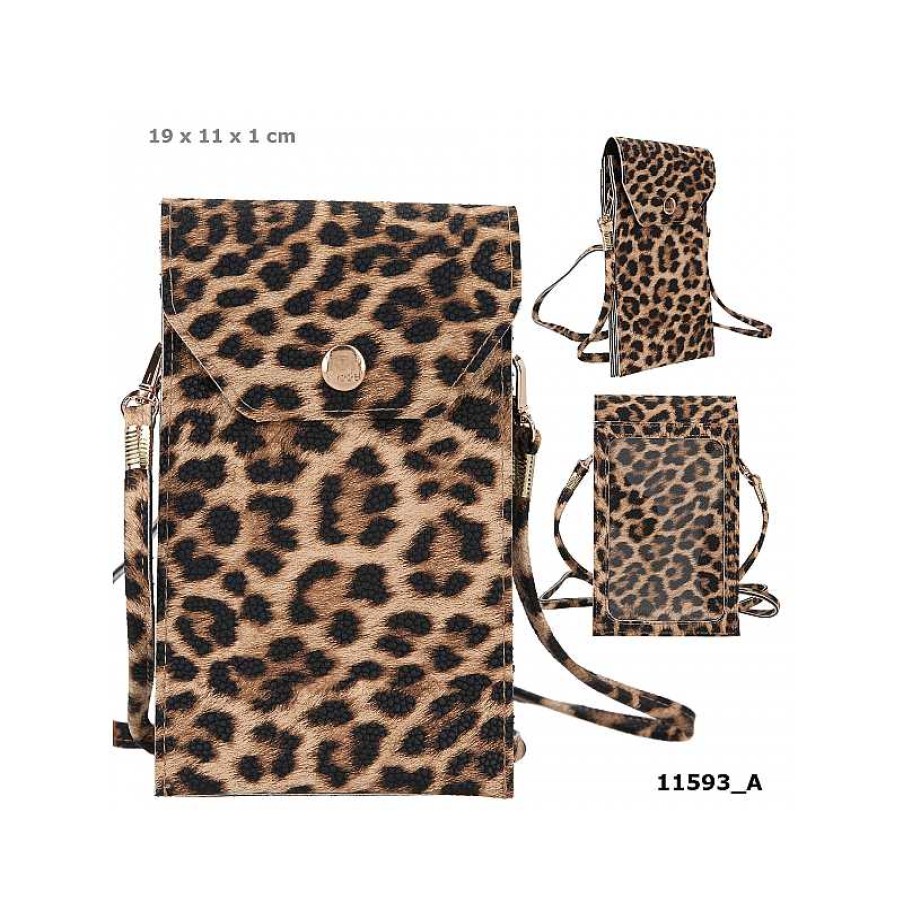 TOP MODEL Top Model Bolso Para El M Vil Leopardo | Juguetes