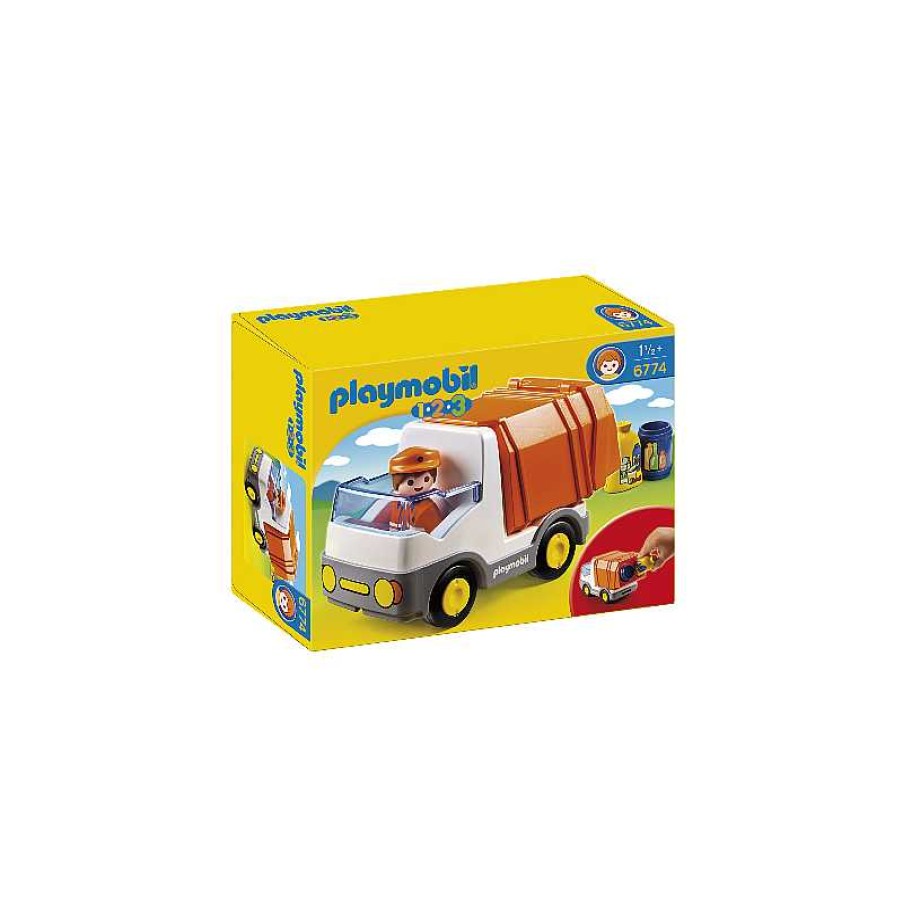 PLAYMOBIL 1.2.3 Camion De Basura | Juguetes