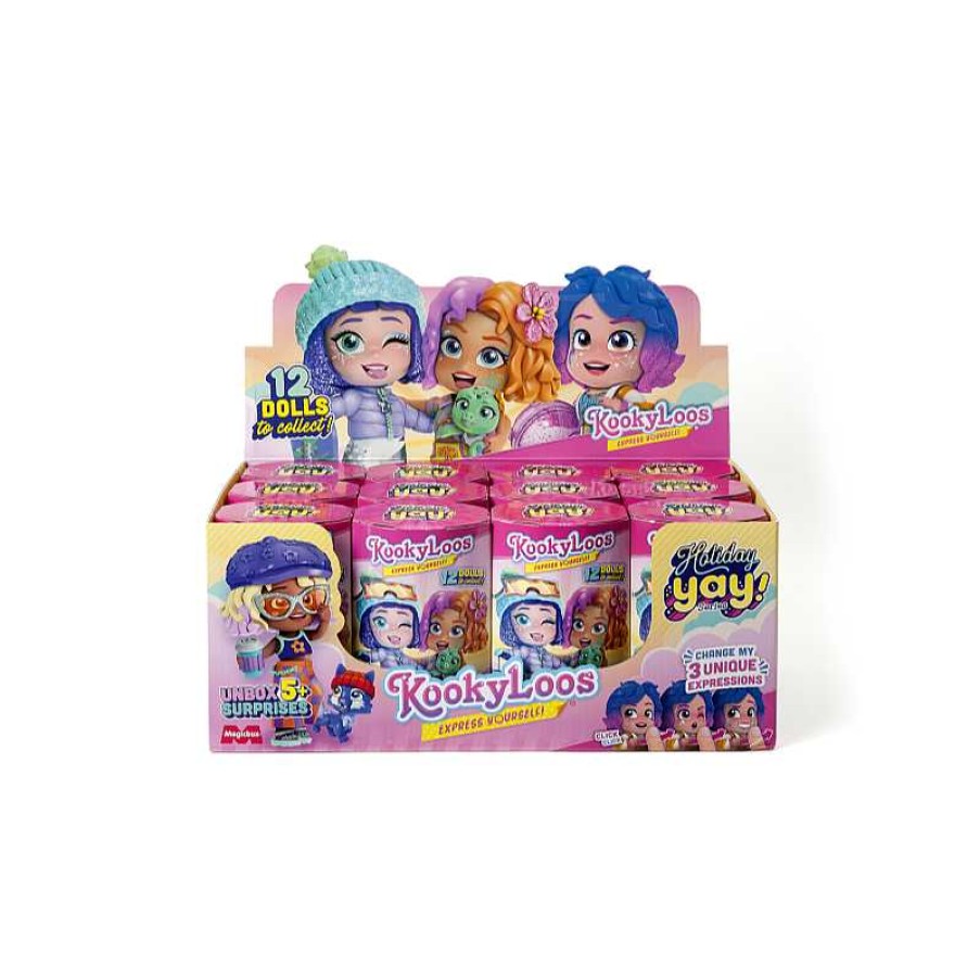 MAGIC BOX TOYS Kookyloos Holiday Yay- Surprise Doll | Juguetes