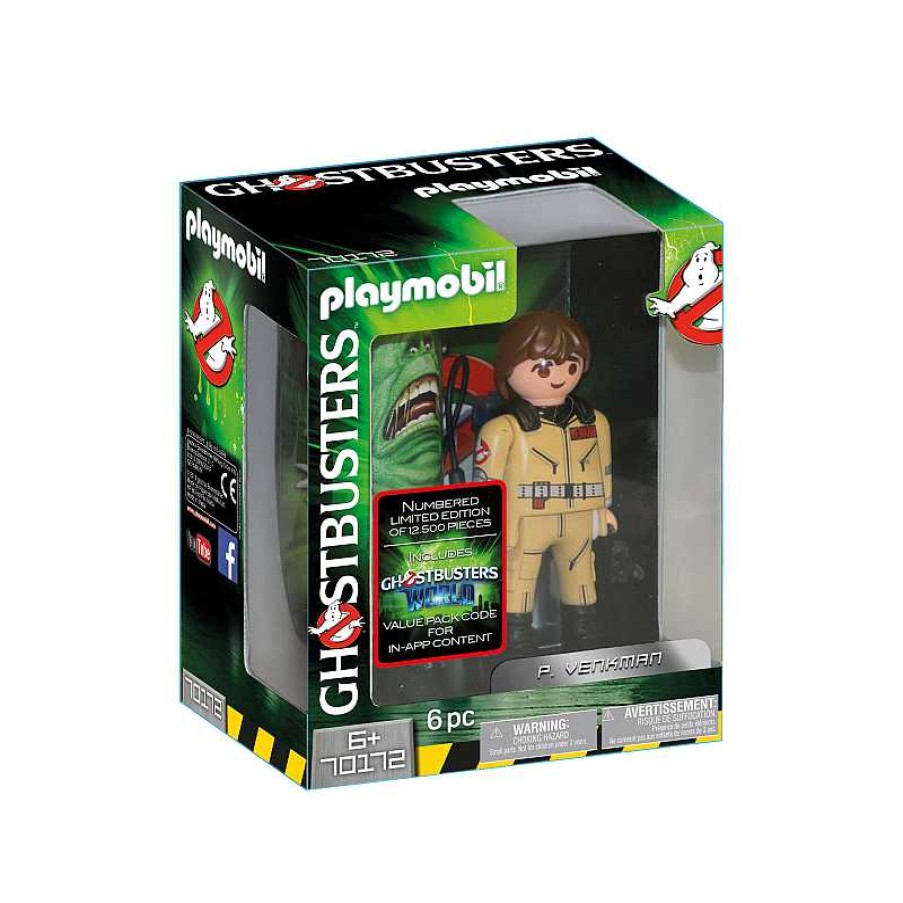 PLAYMOBIL Playmobil Cazafantasmas P. Venkman Figura Coleccionable | Juguetes