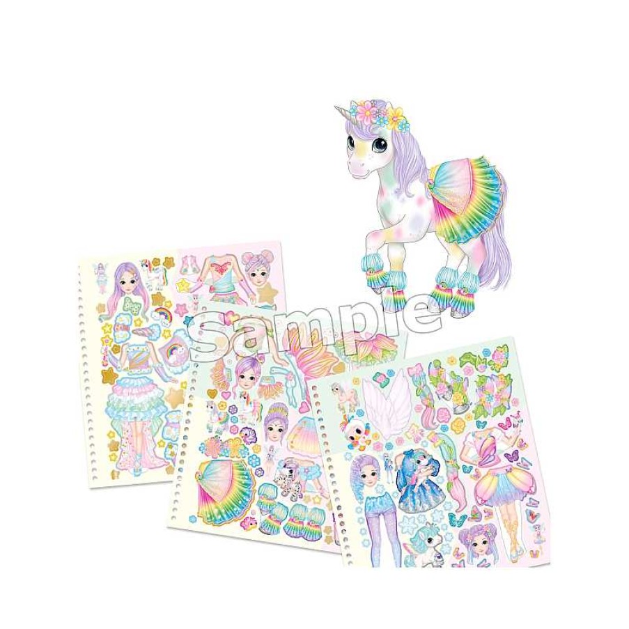 DEPESCHE Cuaderno Con Calcomanias Ylvidress Me Up | Juguetes