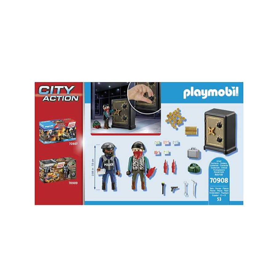 PLAYMOBIL Starter Pack Caja Fuerte Playmobil Starter Pack | Juguetes