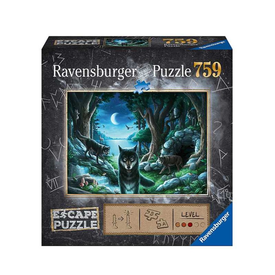 RAVENSBURGER Puzzle 759 Piezas La Manada De Lobos Escape Puzzle | Juguetes