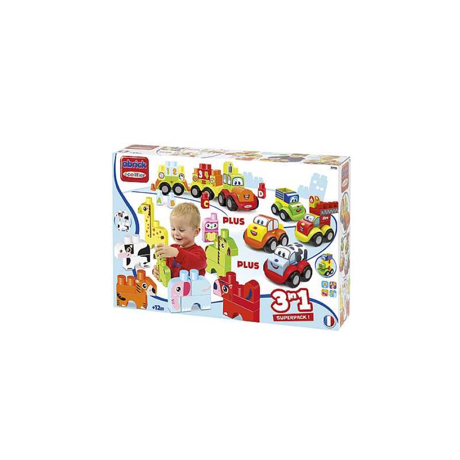 SMOBY Super Pack 3 En 1 Maxi Abrick | Juguetes