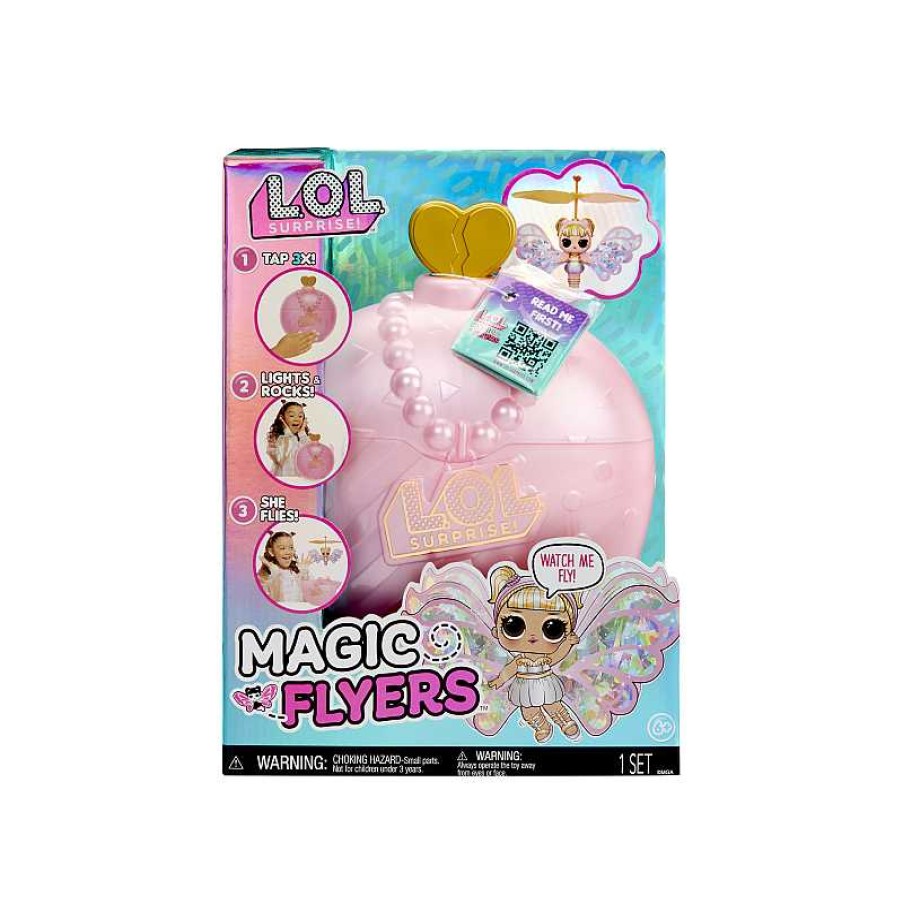 MGA Lol Surprise Mu Eca Voladora Magic Wishies Flutter Star (Pink) | Juguetes