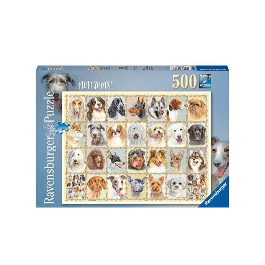 RAVENSBURGER Puzzle 500 Pzas Retratos De Perros | Juguetes