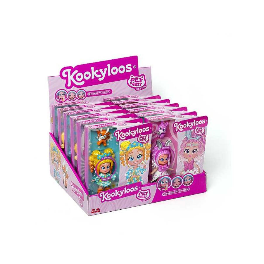 MAGIC BOX TOYS Kookyloos Pet Party - Dolls Asst.8 | Juguetes