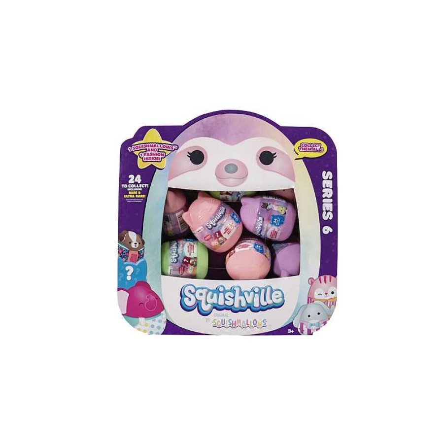 TOY PARTNER Blind Plush Squishville Egg S6 | Juguetes